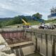 Concrete Pumping on Lock 12 Hydroelectric Dam