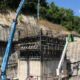 Construction of concrete ventilation shaft for coal mine