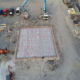 Post-tension slab construction