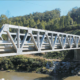 68” Clear span bridge over Guyandotte River